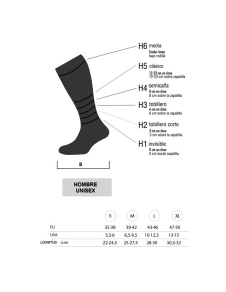 Calcetines Trekking Lurbel Mountain Gris 