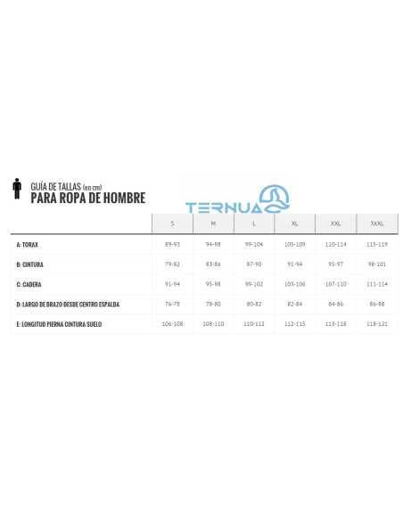 Camiseta Tecnica Ternua UNDRE Artic Dark - TALLAS TERNUA HOMBRE