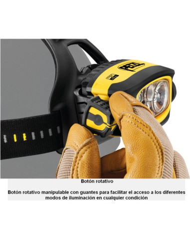 Linterna frontal ultrapotente Petzl DUO S 1100 lm