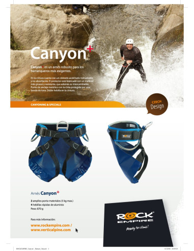 Arnes de Barrancos Rock Empire  CANYON +