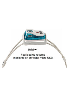 Linterna Frontal Ultraligera Recargable Petzl BINDI 200 lm Negro - PETZL BINDI NEGRO (1) 2