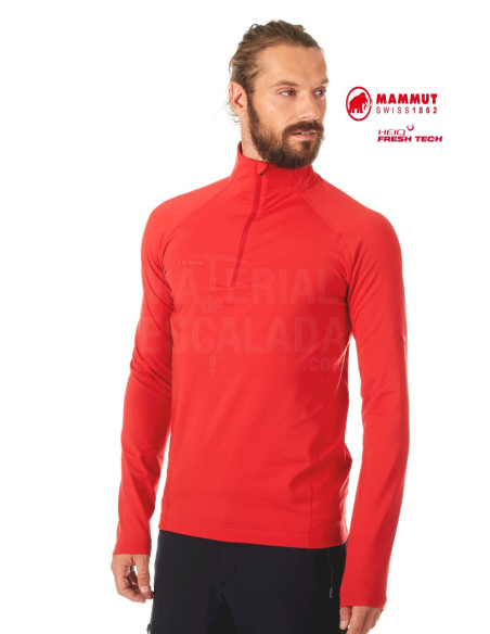 Jersey Mammut SNOW ML HALF Zip Hombre Magma - MAMMUT SNOW ML HALF ZIP MAGMA (1)