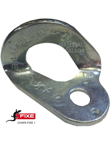 Chapa escalada fixe 1 Bicromatada 10 mm Pack 100 unidades - CHAPA FIXE 1 CR