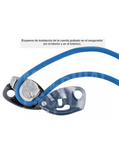 Asegurador Escalada PETZL GRIGRI 2019 Azul - PETZL GRIGRI 2019 AZUL (1) 2