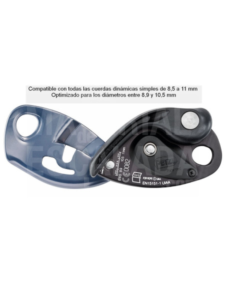Asegurador Escalada PETZL GRIGRI 2019 Azul