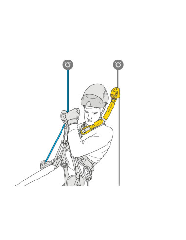 Elemento de Amarre con Absorbedor de Energía Petzl ASAP SORBER 20 cm