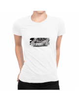 Camiseta Escalada mujer | Blanco algodon organico