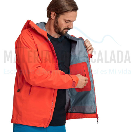 Chaqueta Gore Tex | MAMMUT Crater PRO HS Spicy
