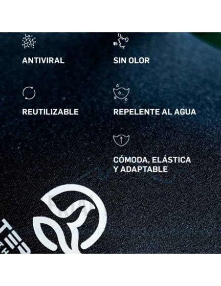 Mascarilla Ternua AIRGILL | TERNUA mascarilla higienica reutilizable