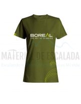 Camiseta manga corta mujer | BOREAL Organic Cotton T-Shirt wmns Green