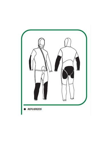 Seland Escalo - Traje neopreno 5mm - ABB5E SELAND SCALO BARRANQUISMO