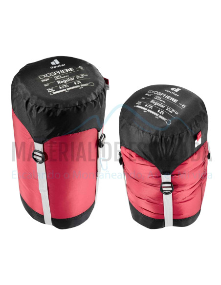 Saco de dormir Fibra Deuter EXOSPHERE -6 Reg - DEUTER EXOSPHERE - 6 REG