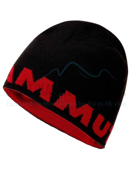Gorro reversible MAMMUT Logo Black