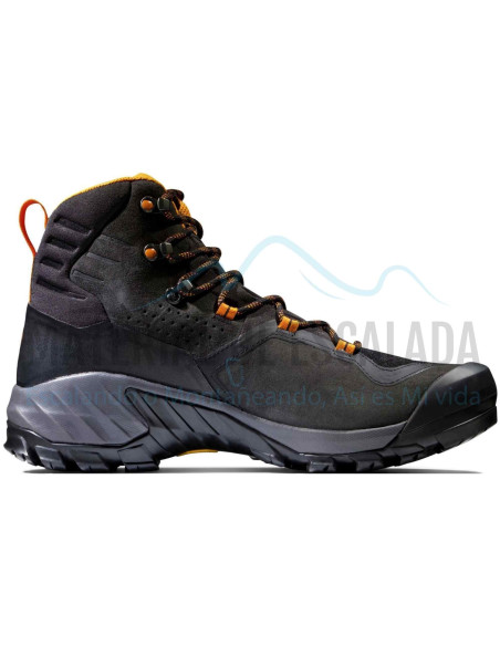 Bota senderismo | MAMMUT Sapuen High GTX Black/Dark radiant