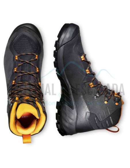 Bota senderismo | MAMMUT Sapuen High GTX Black/Dark radiant