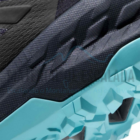 Zapatillas senderismo mujer | MAMMUT Sertig ll Low GTX wmn Black/Dark frosty