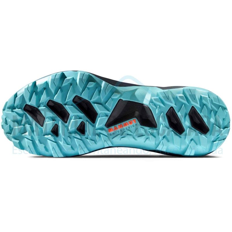 Zapatillas senderismo mujer | MAMMUT Sertig ll Low GTX wmn Black/Dark frosty