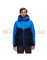 Chaqueta Gore-Tex | MAMMUT Crater HS Hooded Marine-Ice