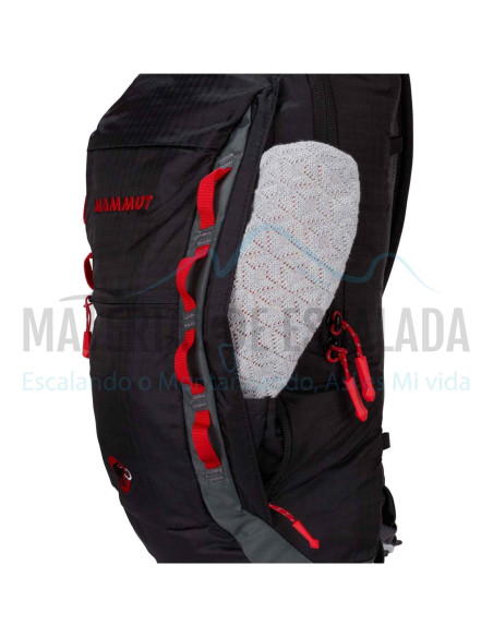 Mochila de escalada 12L | MAMMUT Neon Light Black-Smoke 12L
