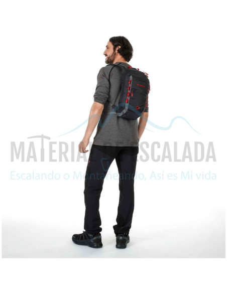 Mochila de escalada 12L | MAMMUT Neon Light Black-Smoke 12L