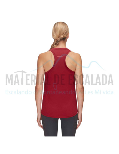 Camiseta tirantes mujer | MAMMUT Core Peak Blood