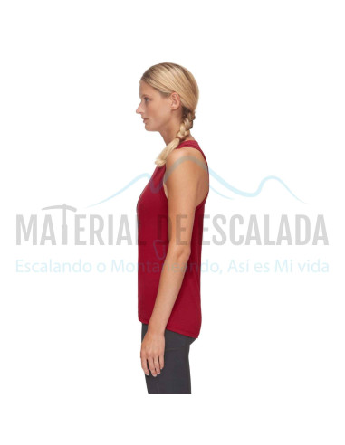 Camiseta tirantes mujer | MAMMUT Core Peak Blood