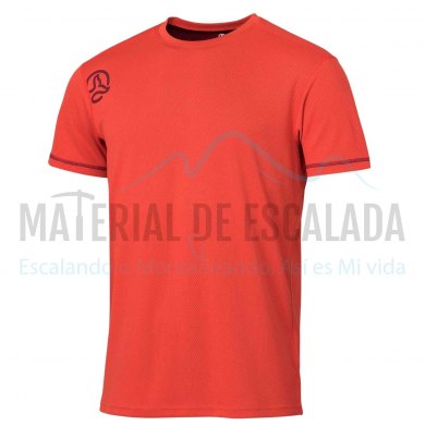 Camiseta tecnica manga corta | TERNUA Slum Orange red