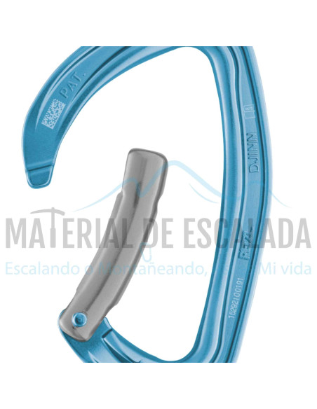 Mosquetón Gatillo Curvo Petzl DJINN
