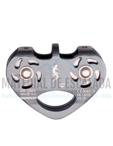 Polea doble cuerda y cable | FIXE DB2 polea