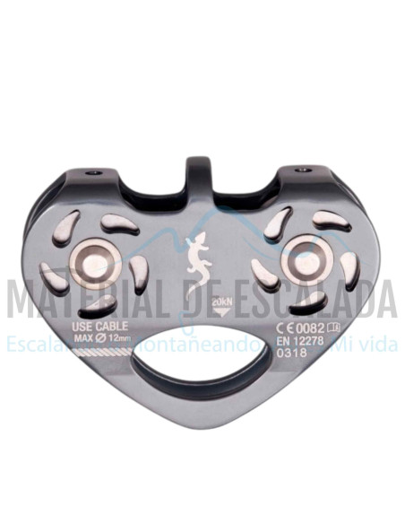 Polea doble cuerda y cable | FIXE DB2 polea