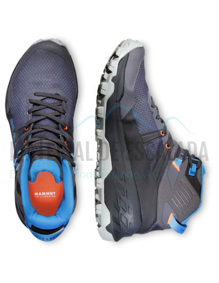 Bota Multiactividad Mujer | MAMMUT Sertig II Mid GTX Mujer Dark titanium