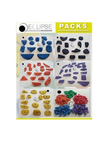 Pack 133 presas ECLIPSE de agarre variado - PACK 133 (2)