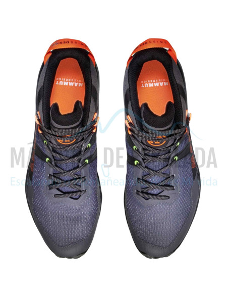 Bota Multiactividad | MAMMUT Sertig II Mid GTX Dark titanium-vibrant orange