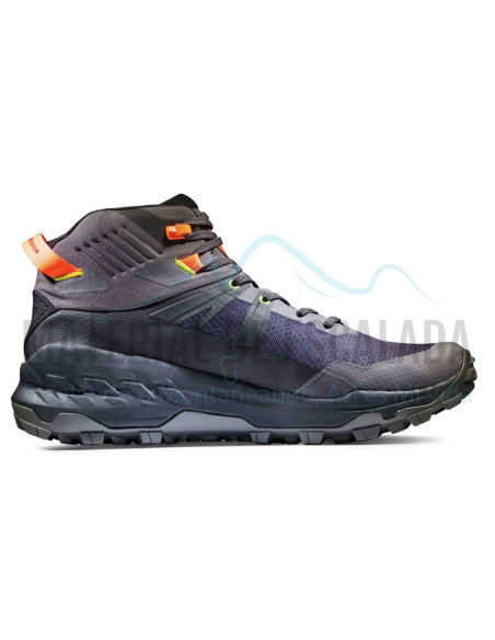 Bota Multiactividad | MAMMUT Sertig II Mid GTX Dark titanium-vibrant orange