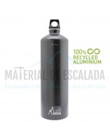 Botella Aluminio 100% Reciclado LAKEN Futura Granite 1.5 L Boca Estrecha