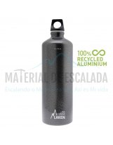 Botella Aluminio 100% Reciclado LAKEN Futura Granite 1 L Boca Estrecha
