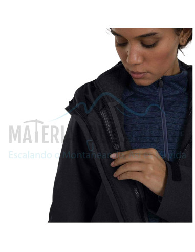 Chaqueta tecnica mujer | BERGHAUS Elara Gemini 3in1 jkt Black