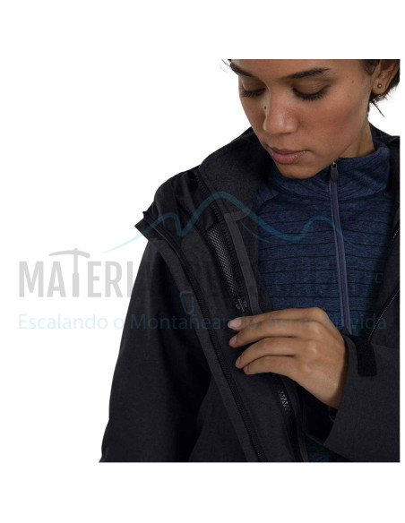 Chaqueta tecnica mujer | BERGHAUS Elara Gemini 3in1 jkt Black