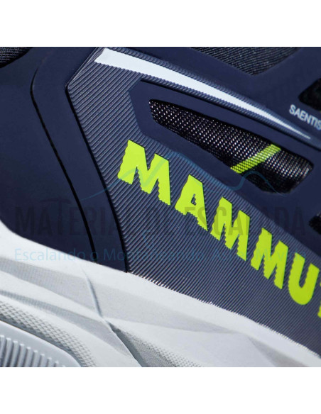 Zapatillas multiactividad | MAMMUT Saentis  Low GTX Marine-Highlime