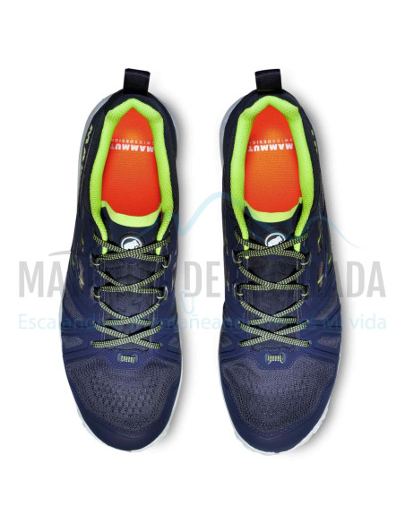 Zapatillas multiactividad | MAMMUT Saentis  Low GTX Marine-Highlime
