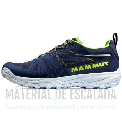 Zapatillas multiactividad | MAMMUT Saentis  Low GTX Marine-Highlime