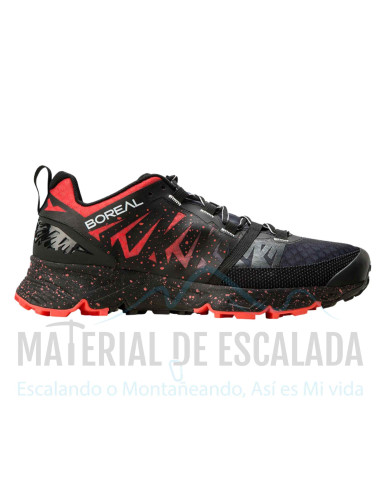 Zapatillas Trail | BOREAL Saurus 2.0 black red