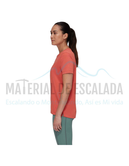 Camiseta manga corta mujer | MAMMUT Core every day terracota