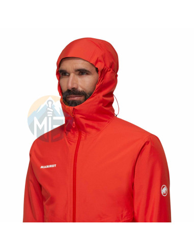 chaqueta 3 en 1 de mammut, impermeable y desmontable