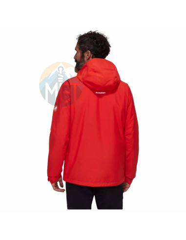 chaqueta 3 en 1 de mammut, impermeable y desmontable