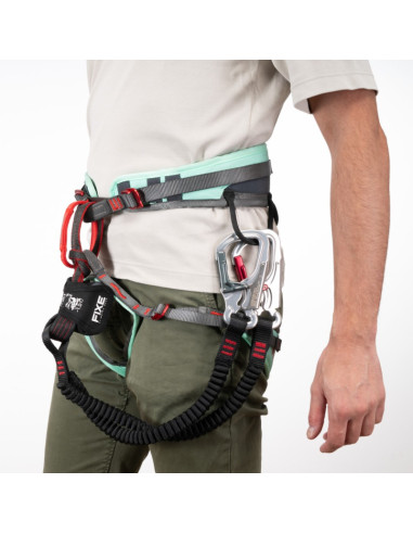 Kit Via Ferrata Fixe - Ferratum Cinchless + Explora + Pararocs ABS