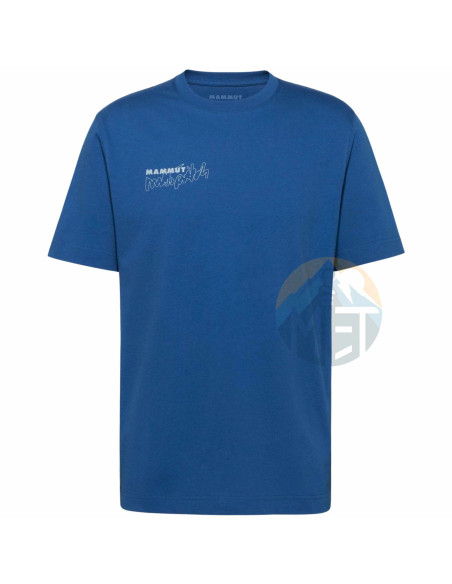 camiseta de algodon organico para trekking y escalada suave