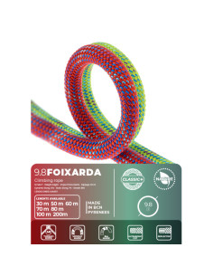 Cuerda simple 9.8mm 70m | Fixe FOIXARDA green 2