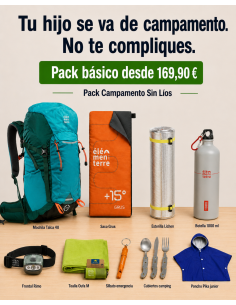 Pack Campamento de Verano Elementerre - Todo lo básico en un solo pack