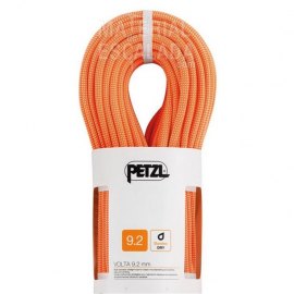 Cuerda Alpinismo PETZL VOLTA 9,2 mm 60 metros Orange